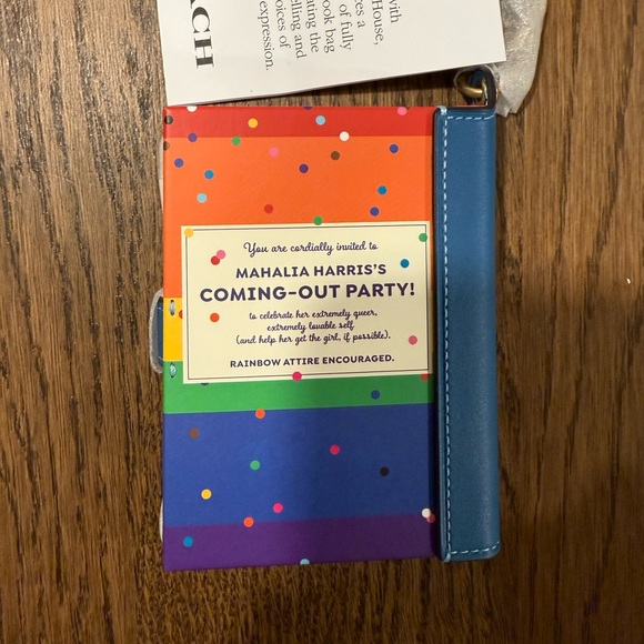 Coach Book Charm Keychain Friday I’m in Love - Picture 2 of 5